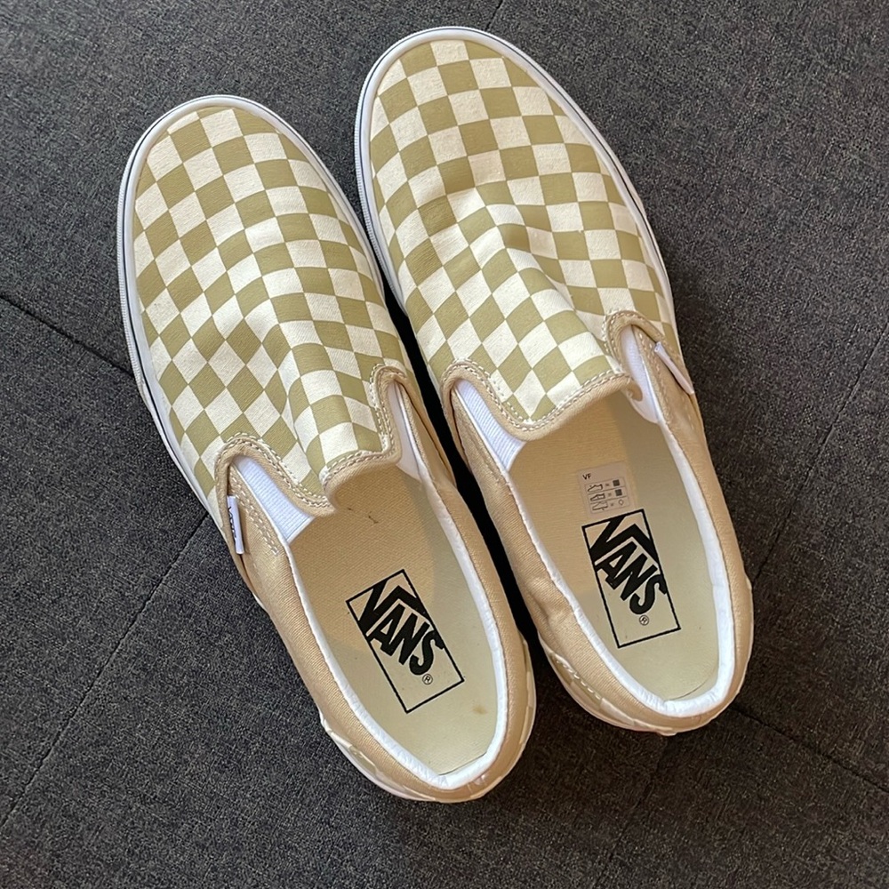 VANS Slip-on Sneakers Neutral Checkerboard